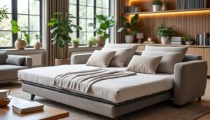 découvrez comment un canapé convertible peut transformer votre espace de vie. idéal pour les petits appartements, il combine confort et fonctionnalité, offrant des solutions astucieuses pour accueillir vos invités tout en maximisant votre espace.