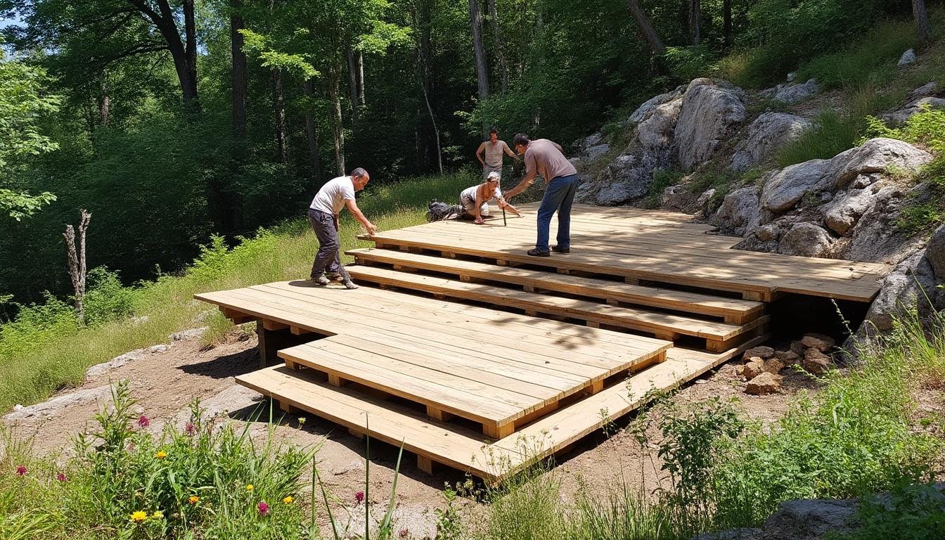 découvrez nos conseils pratiques pour aménager une terrasse en bois sur un sol irrégulier. apprenez à choisir les matériaux adaptés, à créer une structure solide et à maximiser l'esthétique de votre espace extérieur.