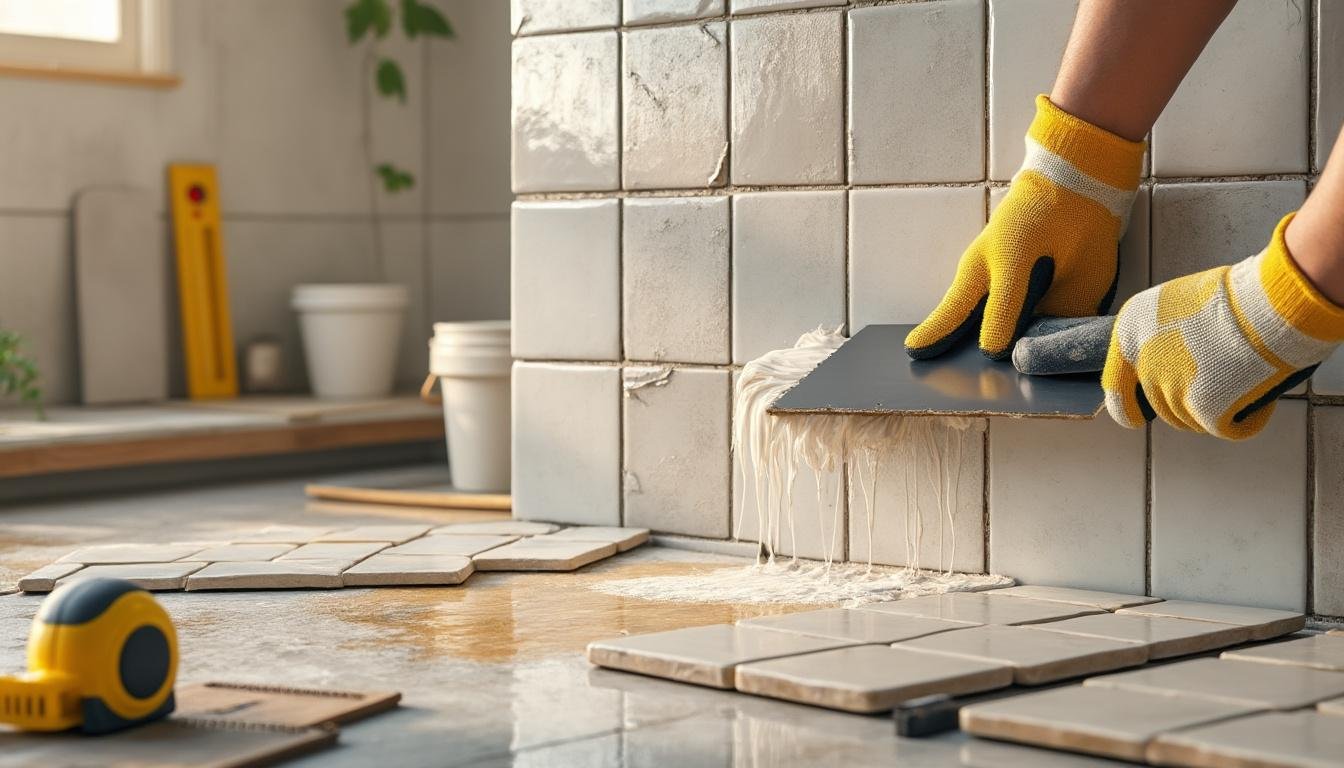 Comment poser du carrelage sur un ancien carrelage mural ?