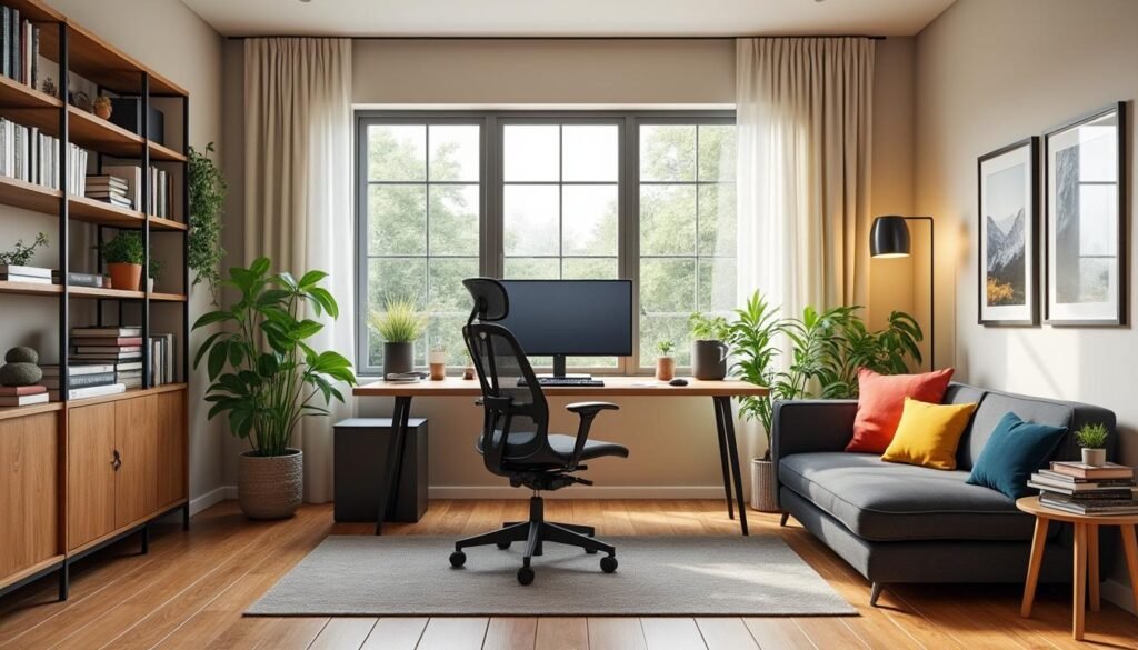 découvrez comment aménager un espace bureau fonctionnel dans votre salon avec nos conseils pratiques et astuces. optimisez votre espace de travail tout en gardant l'élégance de votre intérieur.