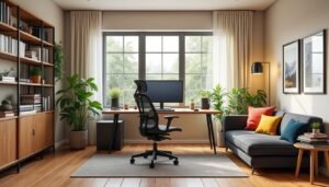 découvrez comment aménager un espace bureau fonctionnel dans votre salon avec nos conseils pratiques et astuces. optimisez votre espace de travail tout en gardant l'élégance de votre intérieur.