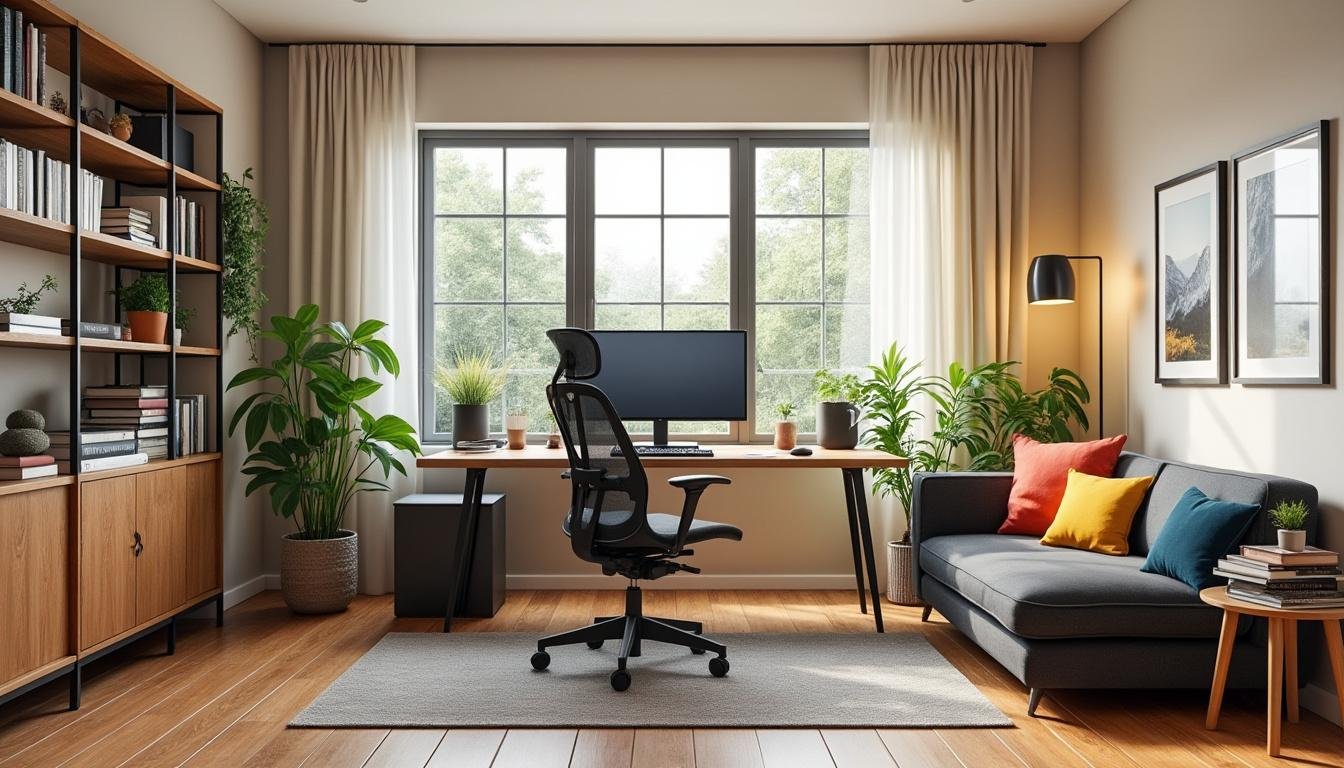 Créer un espace bureau dans le salon : conseils pratiques et astuces