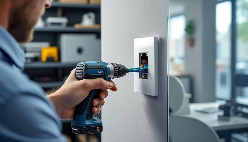 découvrez comment ajouter facilement une prise rj45 dans une cloison sans réaliser de saignée. suivez notre méthode propre et rapide pour une installation discrète et efficace, idéale pour améliorer votre réseau domestique.
