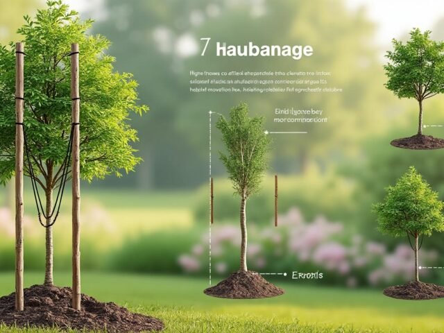 Haubanage des arbres : techniques efficaces et erreurs à éviter