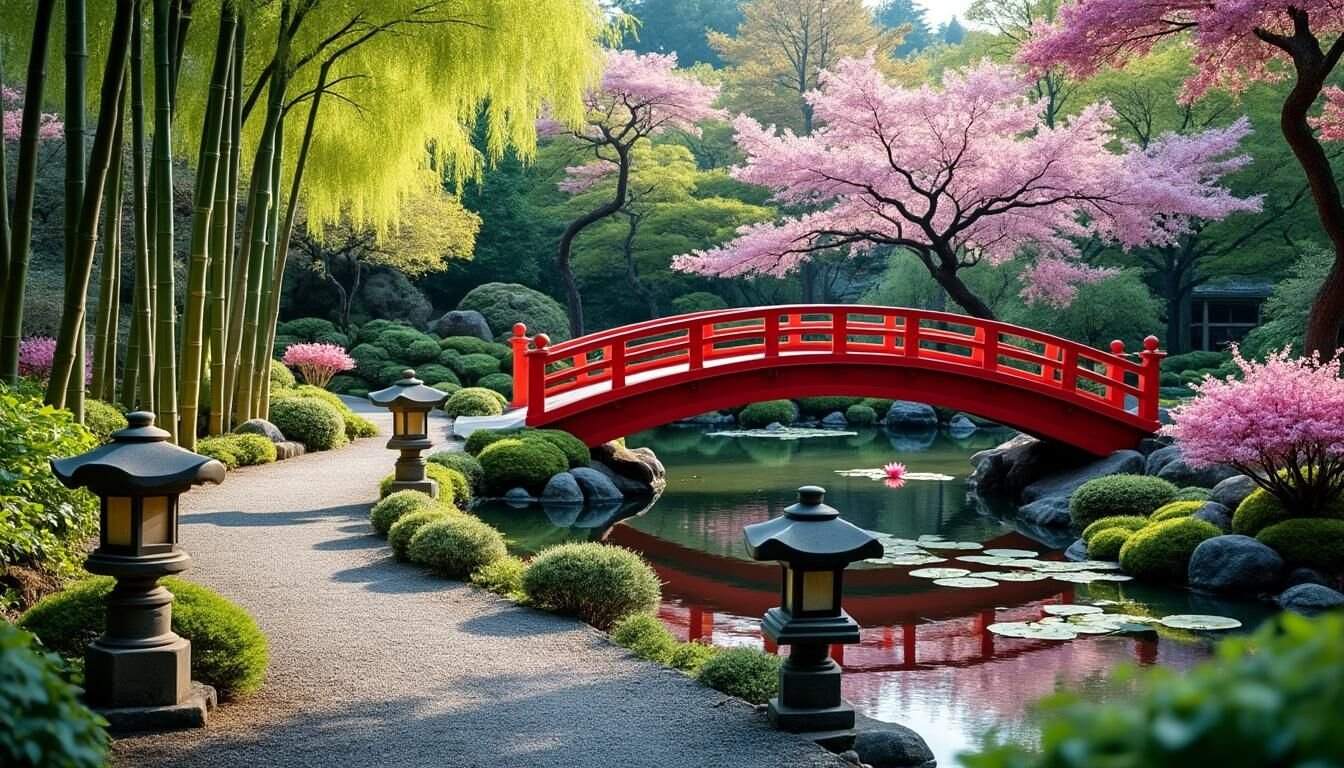 Découvrez comment créer un jardin japonais chez vous en 5 étapes simples pour un espace zen et harmonieux.