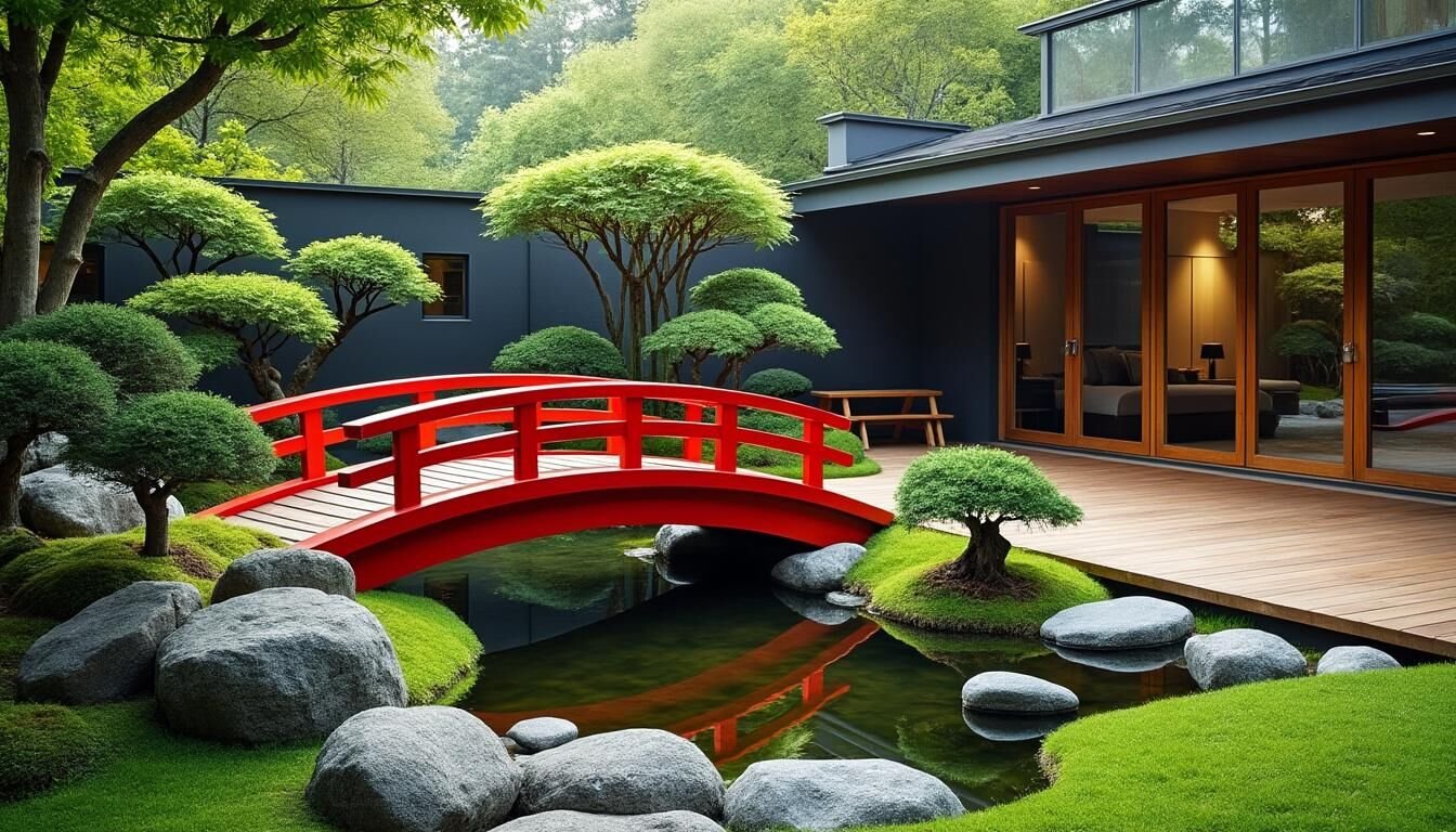 Découvrez comment créer un jardin japonais chez vous en 5 étapes simples, pour un espace zen et harmonieux qui invite à la détente.