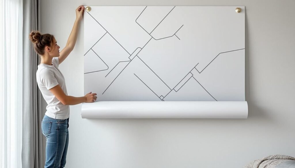 Découvrez comment poser du papier peint facilement et sans table à tapisser grâce à nos astuces simples et efficaces pour un résultat parfait à la maison.