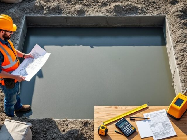 Comment calculer la quantité de béton nécessaire ?