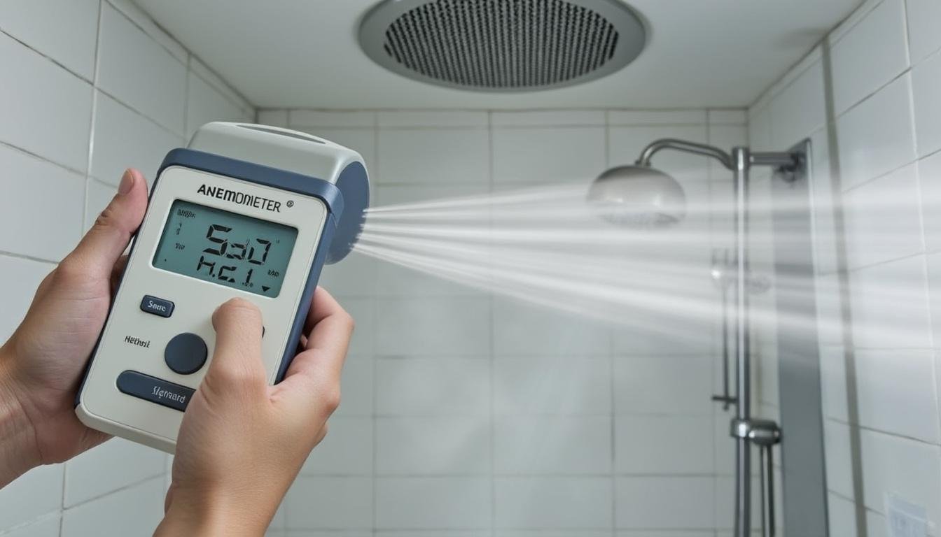 découvrez comment mesurer facilement un débit d'air insuffisant dans votre salle de bain pour améliorer la ventilation et garantir un air sain.