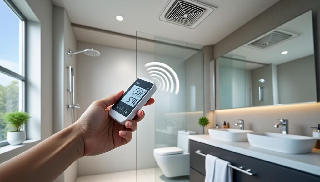 apprenez à mesurer facilement un débit d'air insuffisant dans votre salle de bain pour assurer une bonne ventilation et éviter les problèmes d'humidité.