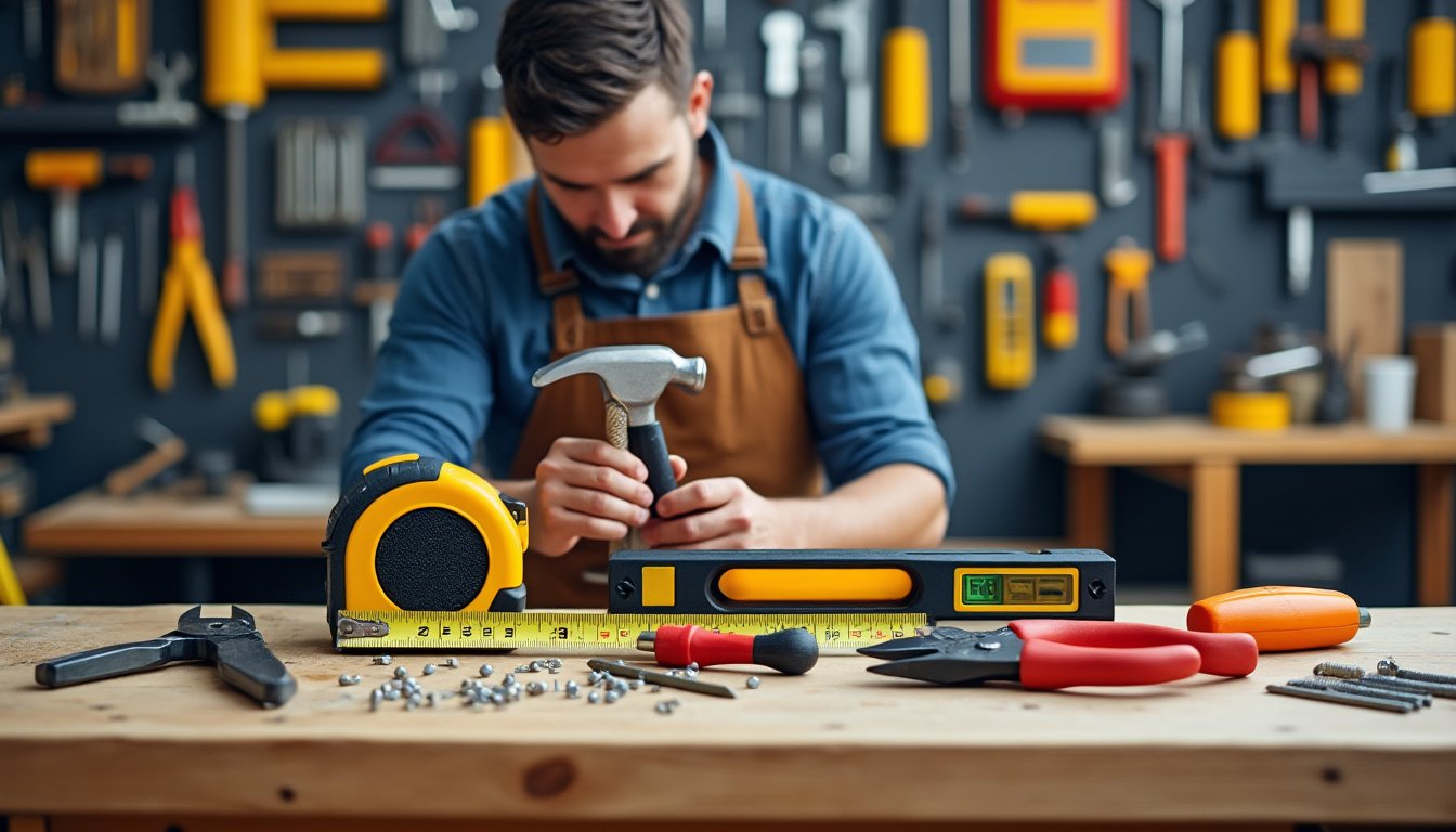 découvrez la boîte à outils idéale pour les bricoleurs débutants avec nos conseils essentiels pour bien démarrer vos projets de bricolage en toute confiance.